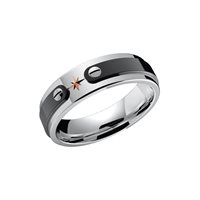 Anello Rosso Amante Uomo in Acciaio UAN024MW22 - UAN024MW20
